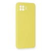 Oppo A73 Kılıf Nano içi Kadife Silikon - Sarı