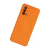 Oppo A74 4G Kılıf Nano içi Kadife Silikon - Turuncu