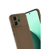 Oppo Reno 14 Auto Focus Karbon Kapak - Kahverengi