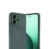 Oppo Reno 14F Auto Focus Karbon Kapak - Koyu Yeşil
