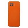 Oppo Reno 4 Lite Kılıf Nano içi Kadife Silikon - Turuncu