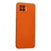 Oppo Reno 4 Lite Kılıf Nano içi Kadife Silikon - Turuncu