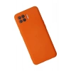 Oppo Reno 4 Lite Kılıf Nano içi Kadife Silikon - Turuncu