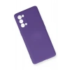 Oppo Reno 5 Pro Kılıf Nano içi Kadife Silikon - Mor