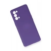 Oppo Reno 5 Pro Kılıf Nano içi Kadife Silikon - Mor