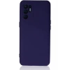 Oppo Reno 6 Kılıf Nano içi Kadife Silikon - Mor