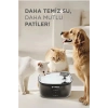 Otomatik Filtreli Kedi Köpek Su Pınarı Su Çeşmesi Ultra Sessiz Su Şelalesi 2.5lt