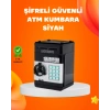 Otomatik Para Çeken Şifreli ATM Tasarımlı Kumbara