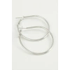 Oval Halka Küpe 4,5 cm