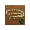 Oval Kesim Tombul Fosforlu Tesbih 8*10 mm