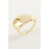 Oval Metal Yüzük