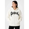 - Oversize Kapüşonlu Sweatshirt- Beyaz