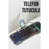 Oyuncu Klavyesi Q Klavye Rgb Işıklı Mouse Hediyeli