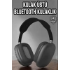 P9 Plus Hi-fi Ses Kalitesi Ayarlanabilir Mikrofonlu Bluetooth Kulaklık Siyah