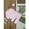 Pamuklu Fırfır Kız Bebek 2li Takım