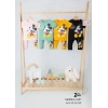PEMBE LASTİKLİ PAÇA, PAMUKLU, YAZLIK, GÜNLÜK, KIZ ÇOCUK & BEBEK  ALT ÜST TAKIM