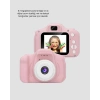 Pembe Mini 1080p HD Çocuk Kamera – 8MP, Video Kaydı,TF Kart Destekli