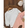 Pembe Renk Kız Bebek & Çocuk Pamuklu 2 Parça Tulum