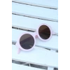 Pembe Renk Yuvarlak İskandinav Çocuk Gözlüğü