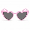 Pembe Retro Kalp Gözlük – 80’ler 90’lar Stil Parti Gözlüğü
