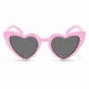 Pembe Retro Kalp Gözlük – 80’ler 90’lar Stil Parti Gözlüğü