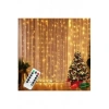 Perde Led 2 Metre Kumandalı 8 Ayrı Moda Sahip ( 2 mt X 2 mt ) Perde Led Peri Led Usb