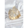 Pirinç Gold Renk Vintage Kadın Bileklik - TJ-BB8066