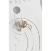 Pirinç Gold Renk Zirkon Taşlı Kadın Kıkırdak Küpe - TJ-BKP10573