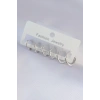 Pirinç Gümüş Renk Oval Küpe Seti - TJ-BKP9003