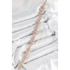 Pirinç Pembe Zirkon Taşlı Daire Baget Model Gold Renk VIP Seri Kadın Bileklik - TJ-BB7512