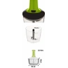 Pratik El Rondosu Üstten Basmalı 5 Bıçaklı 2.5 Litre 14x18cm