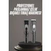 Pro Şarjlı Saç Sakal Tıraş Makinesi Ense Kesme Makinesi Lazer Öncesi Kısaltma