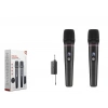 Profesyonel Kablosuz Uhf 2’Li̇ Mi̇krofon Seti̇ - 6.35Mm - Si̇yah HDX2791