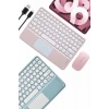 Profesyonel Wifi Q Klavye Bluetooth Klavye Touchpad 10.8 Inç Yeni Nesil