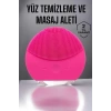 Profesyonel Yüz Temizleme Masaj Aleti Su Geçirmez Kablosuz Şarj Özellikli Kolay Temizlenebilir