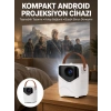 Projeksiyon Ev Sineması Bluetooth 4k HD Kaliteli Görüntü Kumandalı Yeni Nesil