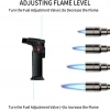 Pürmüz Alev Çakmak 1300°C - Torch Doldurulabilir Depolu Orta Boy