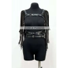 Püskül Detaylı Deri Göğüs Harness, Deri Harness Püsküllü Ceket - Brf999