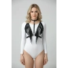Püskül Ve Deri Büstiyer Harness, Püsküllü Clubwear, Deri Büstiyer - Brf767