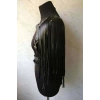 Püsküllü Deri Ceket Harness, Şık Deri Harness Ceket - Brf999