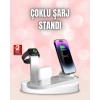 Qi Destekli Tüm Cihazlarla Uyumlu Kablosuz Şarj Ünitesi