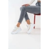 Raissa Beyaz Bağcıklı Spor Ayakkabı