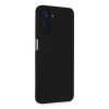 Realme 10 4G Kılıf Nano içi Kadife Silikon - Siyah