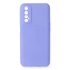 Realme 7 Kılıf First Silikon - Lila
