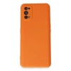 Realme 7 Pro Kılıf Nano içi Kadife Silikon - Turuncu