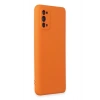 Realme 7 Pro Kılıf Nano içi Kadife Silikon - Turuncu