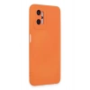 Realme 9i 4G Kılıf Nano içi Kadife Silikon - Turuncu