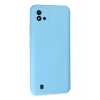 Realme C11 2021 Kılıf Nano içi Kadife Silikon - Mavi