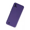 Realme C11 2021 Kılıf Nano içi Kadife Silikon - Mor