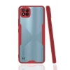 Realme C11 2021 Kılıf Platin Silikon - Kırmızı